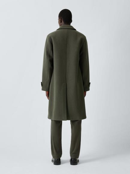 John Lewis Car Coat, Green - view 2, Green