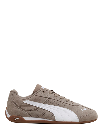 PUMA Replicatch Suede Trainers, Mouse Grey/White, Mouse Grey/White