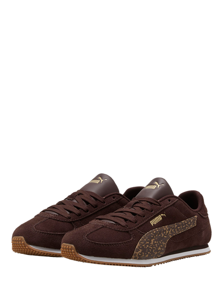 PUMA ST Track Feline Lace Up Trainers, Choc Fondue Taupe - view 2, Choc Fondue Taupe