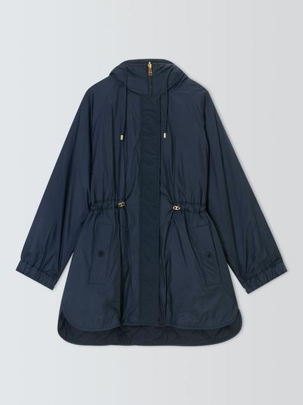 Weekend MaxMara Alcamo Adjustable Waist Coat, Navy, Navy