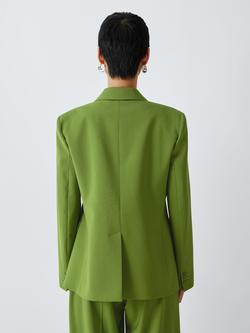 Weekend MaxMara Lamine Wool Blazer, Green - view 2, Green