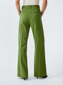 Weekend MaxMara Visivo Wool Trousers, Green - view 2, Green