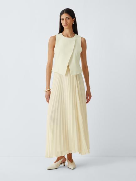 Marella Primo Dress, Wool White, Wool White