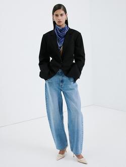 Mango Pointed Toe Stiletto Heel Slingback Court Shoes, Raw - view 2, Raw