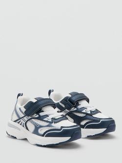 Mango Kids' Mesh Trainers, Off White - view 2, Off White