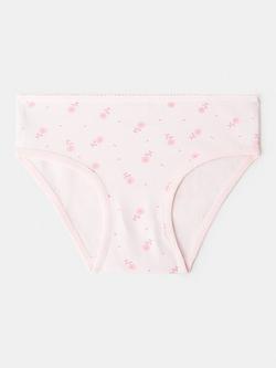 Mango Kids' Briefs, Pack of 3, Pastel Pink - view 2, Pastel Pink