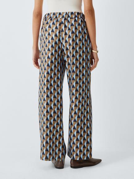 MM by MaxMara Adatti Pure Silk Trousers, Brown Bronze - view 2, Brown Bronze