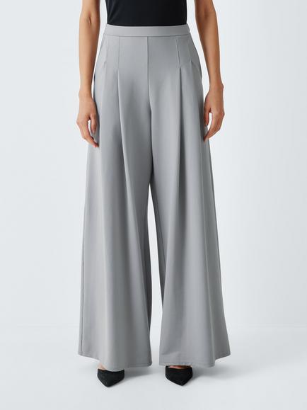 MM by MaxMara Vongola Tailored Trousers, Medium Grey, Medium Grey