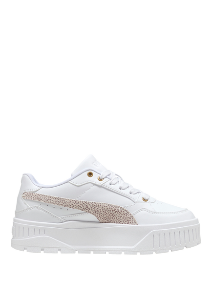 PUMA Women's Karmen II Idol Topcat Trainers, White/Frosted Ivory