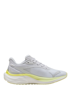 PUMA Women's Electrify NITRO 4 Running Shoes, Silver Mist/Green