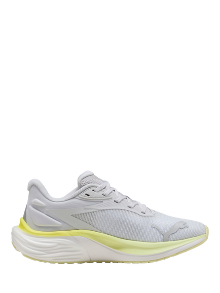 PUMA Women's Electrify NITRO 4 Running Shoes, Silver Mist/Green