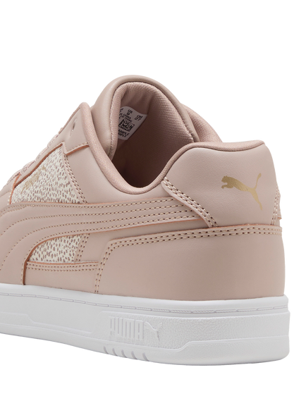 PUMA Caven III Lace Up Trainers - view 2, Rose/Ivory/Gold