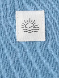 Mango Kids' Cotton Pocket T-Shirt, Blue - view 2, Blue