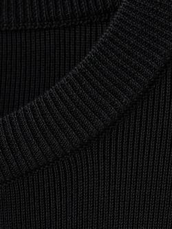 Mango Round Neck Jewel Button Cardigan - view 2, Black