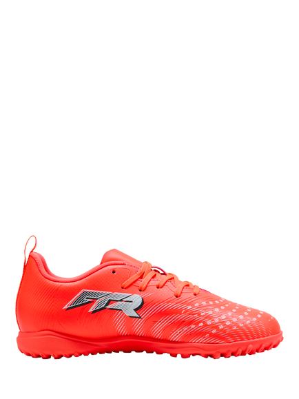 PUMA Kids' FUTURE 9 PLAY Turf Trainers, Red/White/Black
