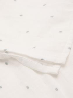 Mango Baby Printed Swaddle, Off White - view 2, Off White