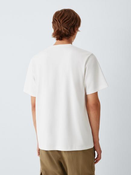 Kin Cotton Coordinates T-Shirt, Ecru - view 2, Ecru