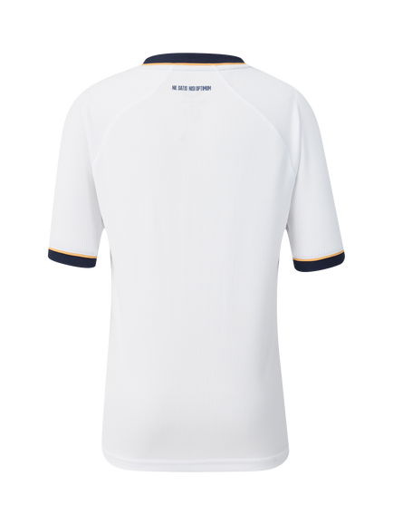 Castore Junior Everton Away Football Shirt, White - view 2, White/Blue/Yellow