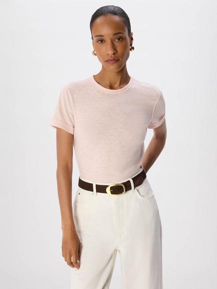Whistles Emily Ultimate T-Shirt, Pale Pink, Pale Pink