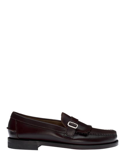 Sebago Ales Leather Loafers, Dark Brown