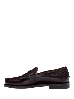 Sebago Ales Leather Loafers - view 2, Dark Brown