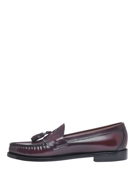 Sebago Cayman Leather Tassel Loafers, Burgundy - view 2, Burgundy