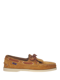 Sebago Portland Artisan Suede Boat Shoes, Curry