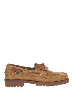 Sebago Ranger Artisan Suede Boat Shoes, Curry