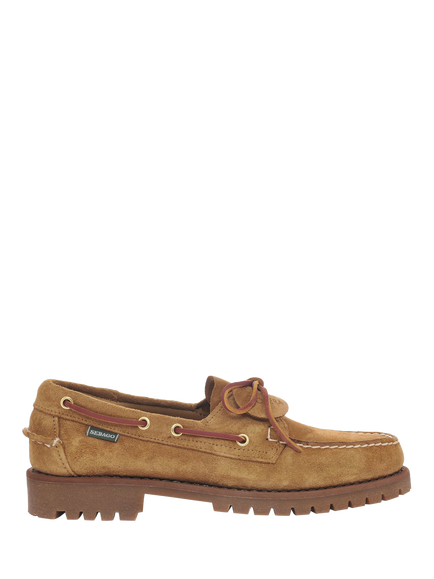 Sebago Ranger Artisan Suede Boat Shoes, Curry