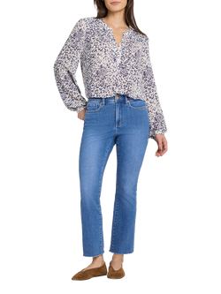 NYDJ Billie Mini Bootcut Ankle Jeans, Blue Paradise, Blue Paradise