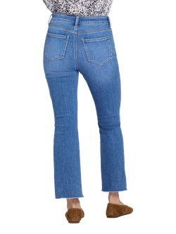 NYDJ Billie Mini Bootcut Ankle Jeans, Blue Paradise - view 2, Blue Paradise