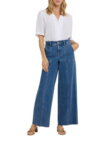 NYDJ Simone Wide Leg Jeans, Salton