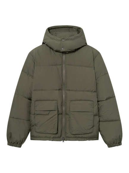 WOOD WOOD Helmer Hooded Puffer Jacket, Deep Depths, Deep Depths