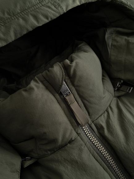 WOOD WOOD Helmer Hooded Puffer Jacket, Deep Depths - view 2, Deep Depths