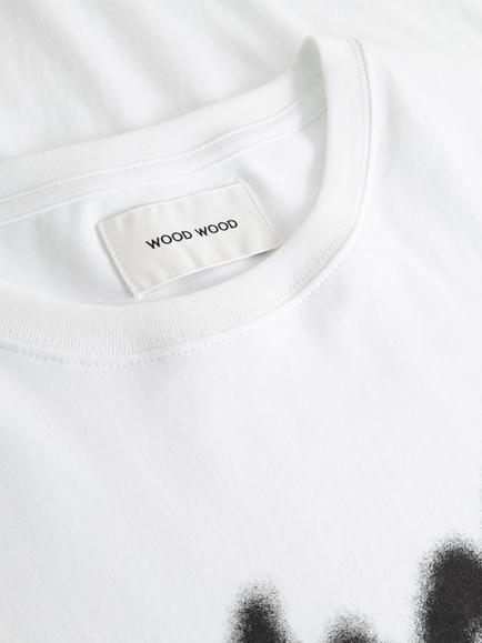 WOOD WOOD Bobby Cloud T-Shirt, Bright White - view 2, Bright White