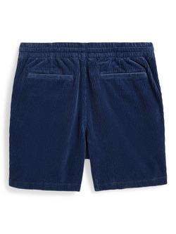 Ralph Lauren Kids' Polo Prepster Corduroy Shorts, Old Royal - view 2, Old Royal