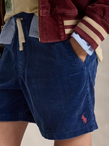 Ralph Lauren Kids' Polo Prepster Corduroy Shorts, Old Royal - view 2, Old Royal