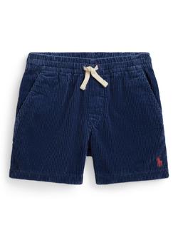 Ralph Lauren Kids' Polo Prepster Corduroy Shorts, Old Royal, Old Royal