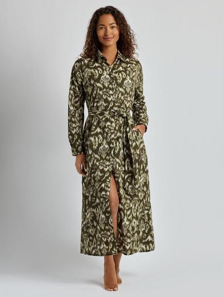 Lauren Ralph Lauren Artisan Shirt Beach Dress, Multi/Artisan, Multi/Artisan