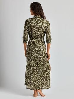 Lauren Ralph Lauren Artisan Shirt Beach Dress, Multi/Artisan - view 2, Multi/Artisan