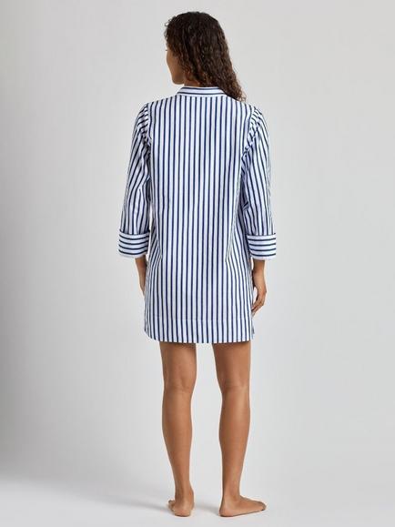 Lauren Ralph Lauren Stripe Wide Cuff Kaftan, Seaside - view 2, Seaside