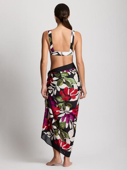 Lauren Ralph Lauren Border Kaftan - view 2, Multi/Jungle