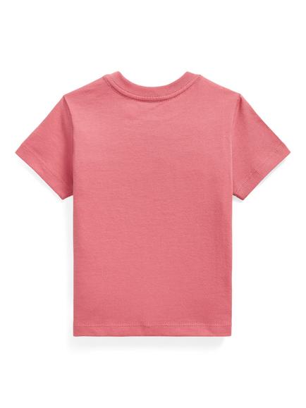 Ralph Lauren Baby Short Sleeve Fishing T-Shirt, Red - view 2, Red