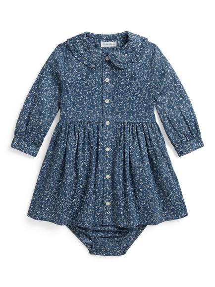 Ralph Lauren Baby Floral Shirt Dress Set, Prolyn B, Prolyn B