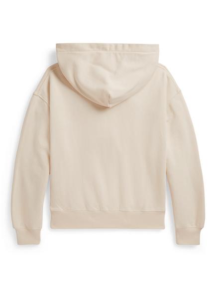 Polo Ralph Lauren Kids' Knit Pullover Hoodie, Beige - view 2, Beige