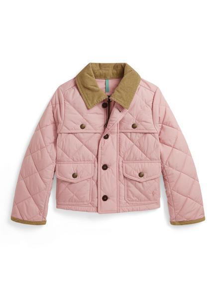 Polo Ralph Lauren Kids' Quilted Jacket, Pink, Pink