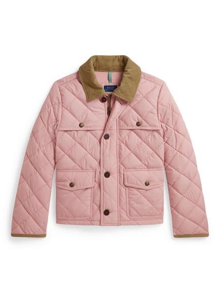 Polo Ralph Lauren Kids' Quilted Jacket, Pink, Pink