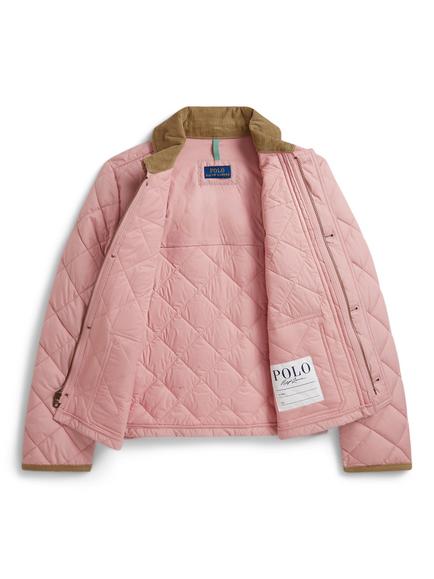 Polo Ralph Lauren Kids' Quilted Jacket, Pink - view 2, Pink