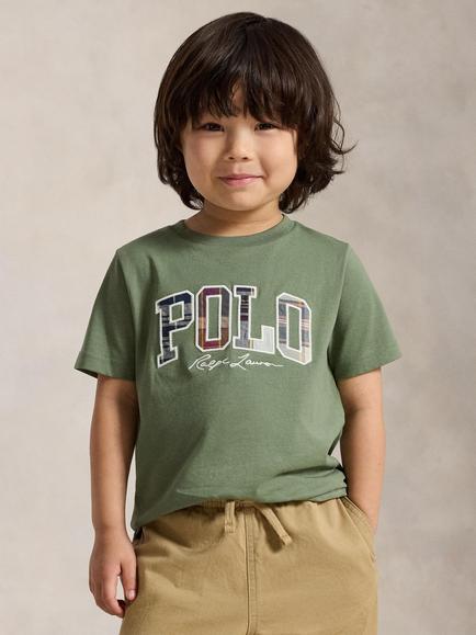 Polo Ralph Lauren Kids' Short Sleeve Logo T-Shirt, Green, Green