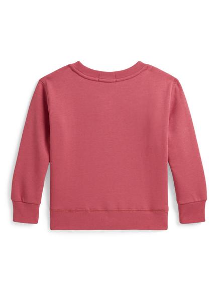 Polo Ralph Lauren Fleece Fishing Sweatshirt, Red - view 2, Red